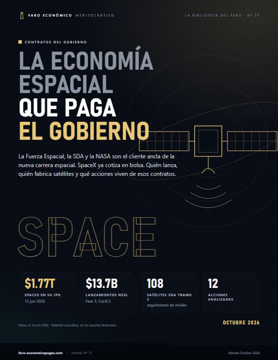 La economía espacial que paga el gobierno
