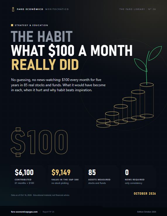 The habit: What $100 a month really did