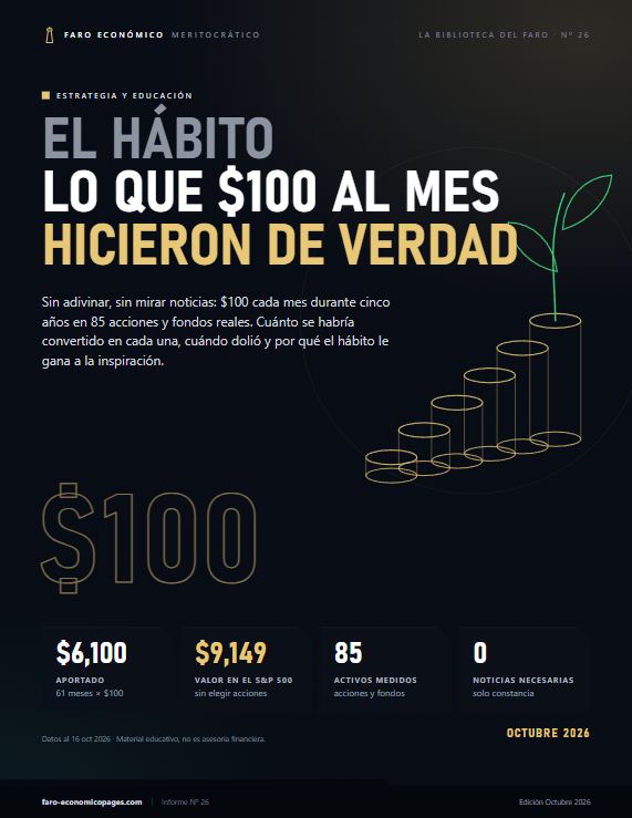 El hábito: Lo que $100 al mes hicieron de verdad