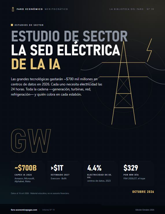 Estudio de sector: La sed eléctrica de la IA