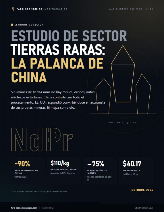 Estudio de sector — Tierras raras: la palanca de China