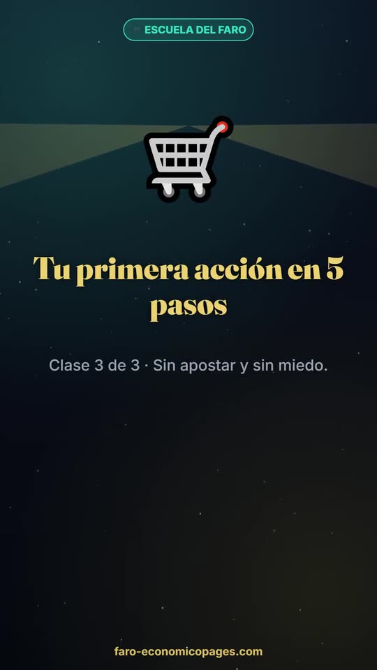 Lesson 3: Your first purchase, step by step